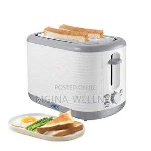 2-Slice Toaster – White | Stylish Compact for Everyday Toasting