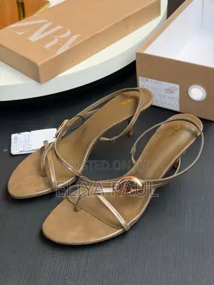 Strappy Kitten Heel Sandals
