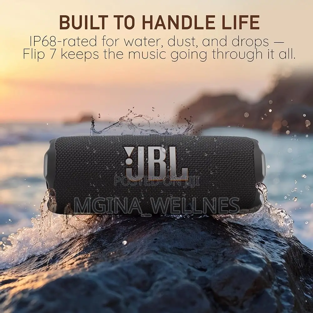 JBL Flip 7 Portable Waterproof Bluetooth Speaker