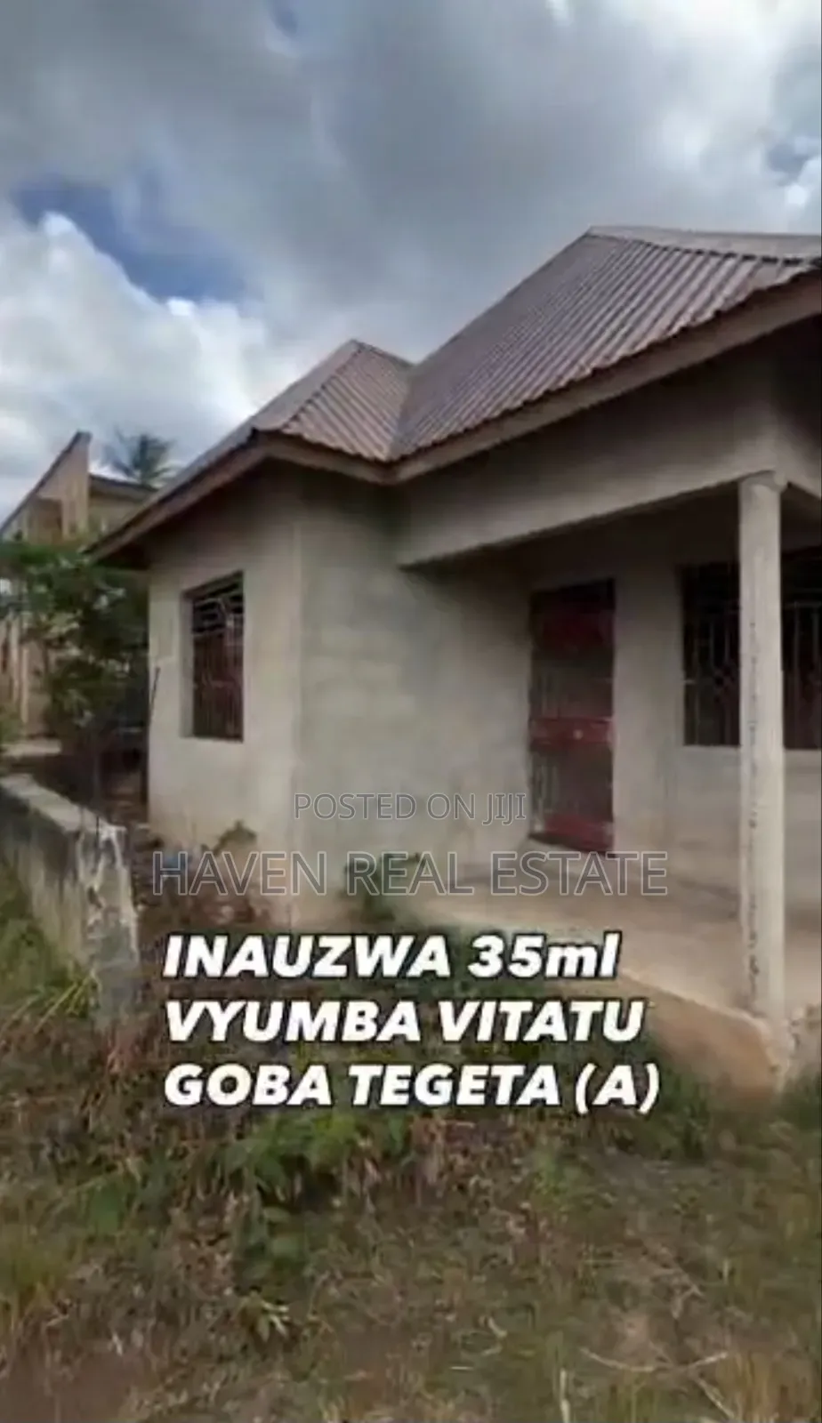 3bdrm House in Goba for sale