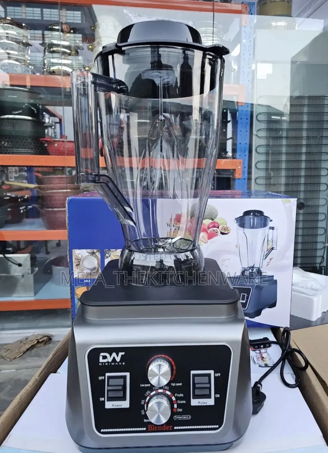 Digiwave Commercial Blender 6.5l