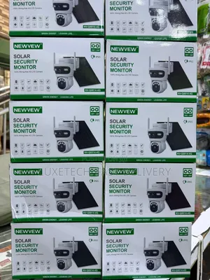 Newvew Double Lens Solar Security Camera (Model Nv-Q0014-4g)
