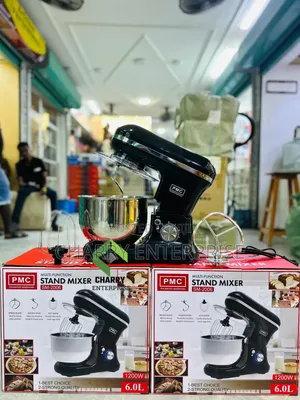 PMC Sm2006 Multifunction Stand Mixer 6l Strong Quality 1200w 3 Beaters