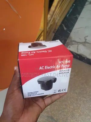 Quick Electric Air Mattress Pump