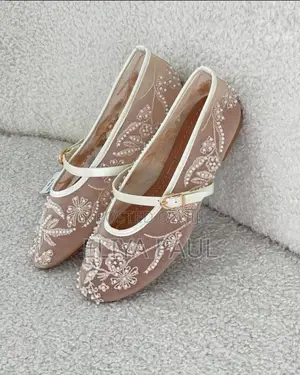 Zara Embroidered Pearl Mesh