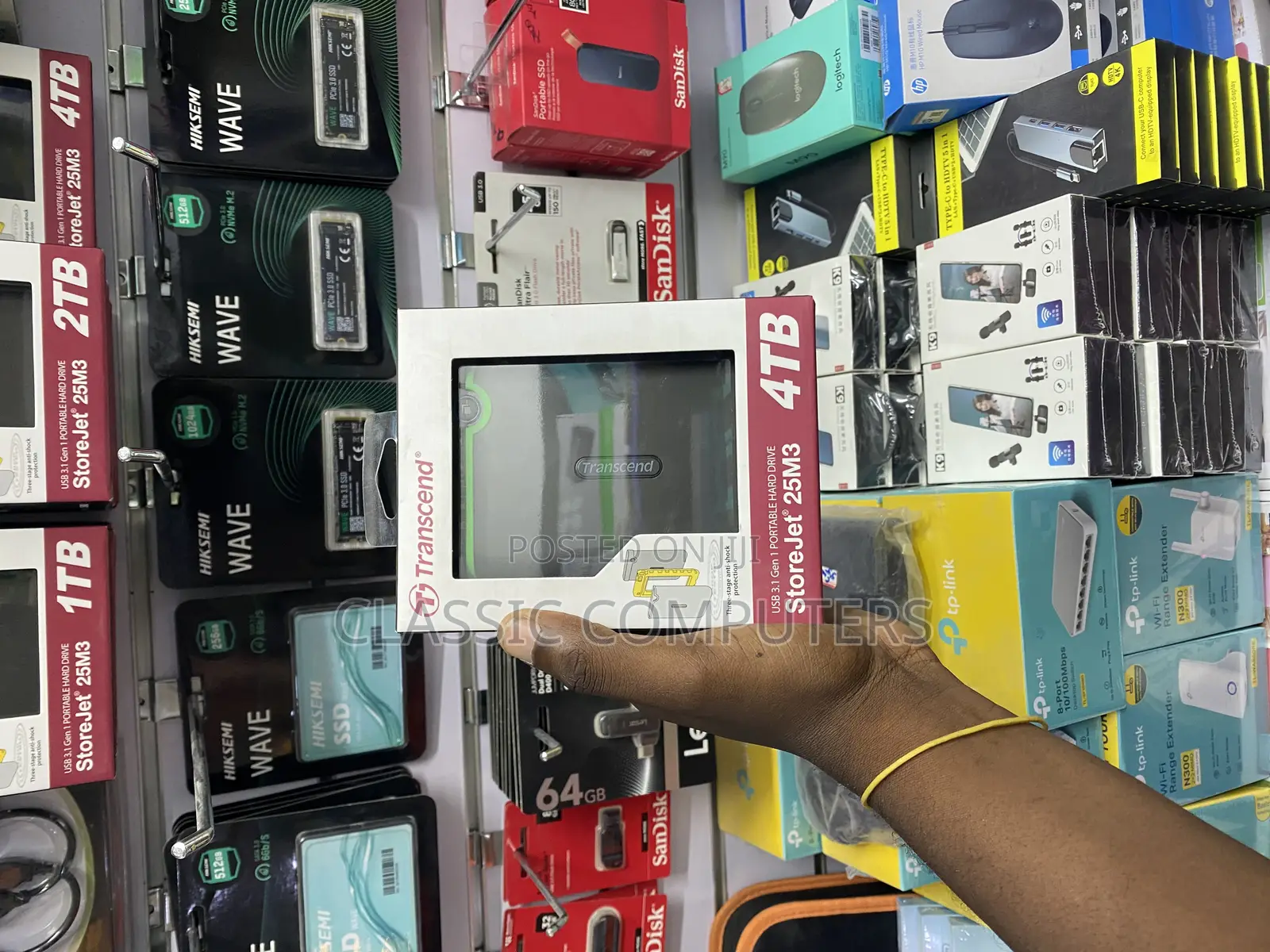 4tb Transcend Hard Drive
