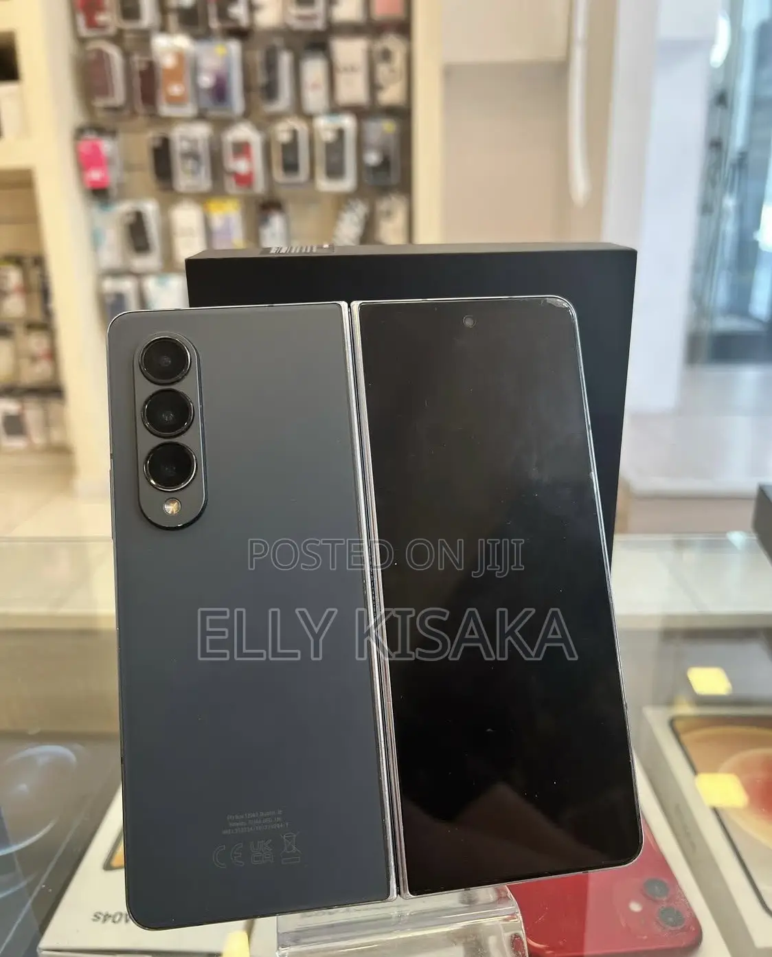 New Samsung Galaxy Z Fold4 256 GB Black