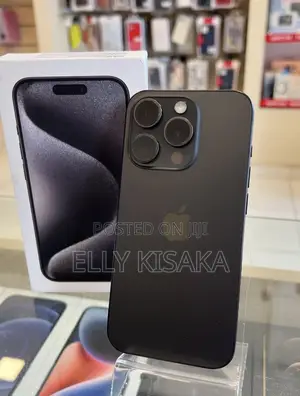 New Apple iPhone 15 Pro 128 GB Black