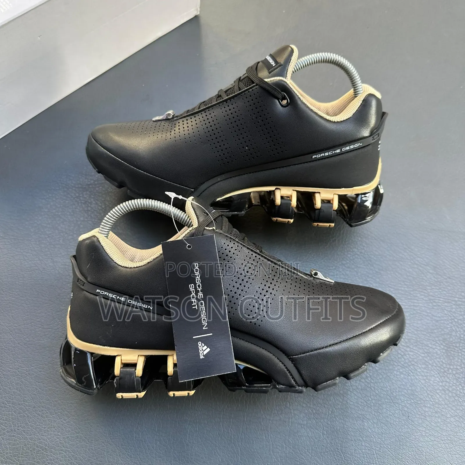 Men's Leather Shoes Adidas Porsche Brand New Beautifully Four Coloured