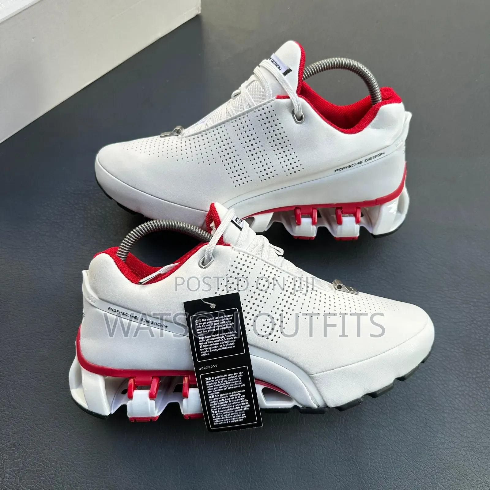 Men's Leather Shoes Adidas Porsche Brand New Beautifully Four Coloured
