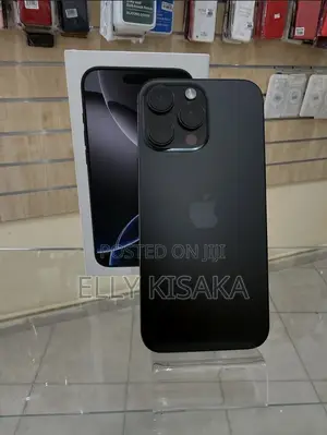 New Apple iPhone 16 Pro Max 256 GB Black