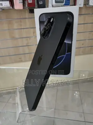 New Apple iPhone 16 Pro Max 256 GB Black