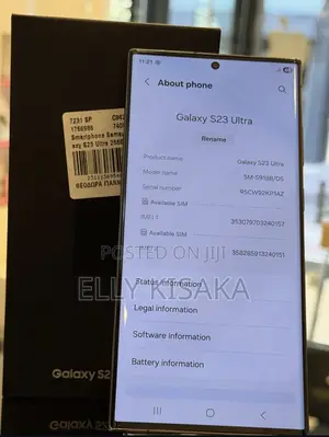 New Samsung Galaxy S23 Ultra 256 GB Gray