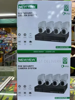 Newvew Poe Security Camera System + Intelligent Video Recorder (Nvr)
