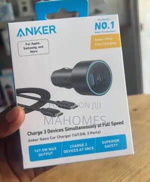 Anker Anker Nano Car Charger (167.5w, 3 Ports)