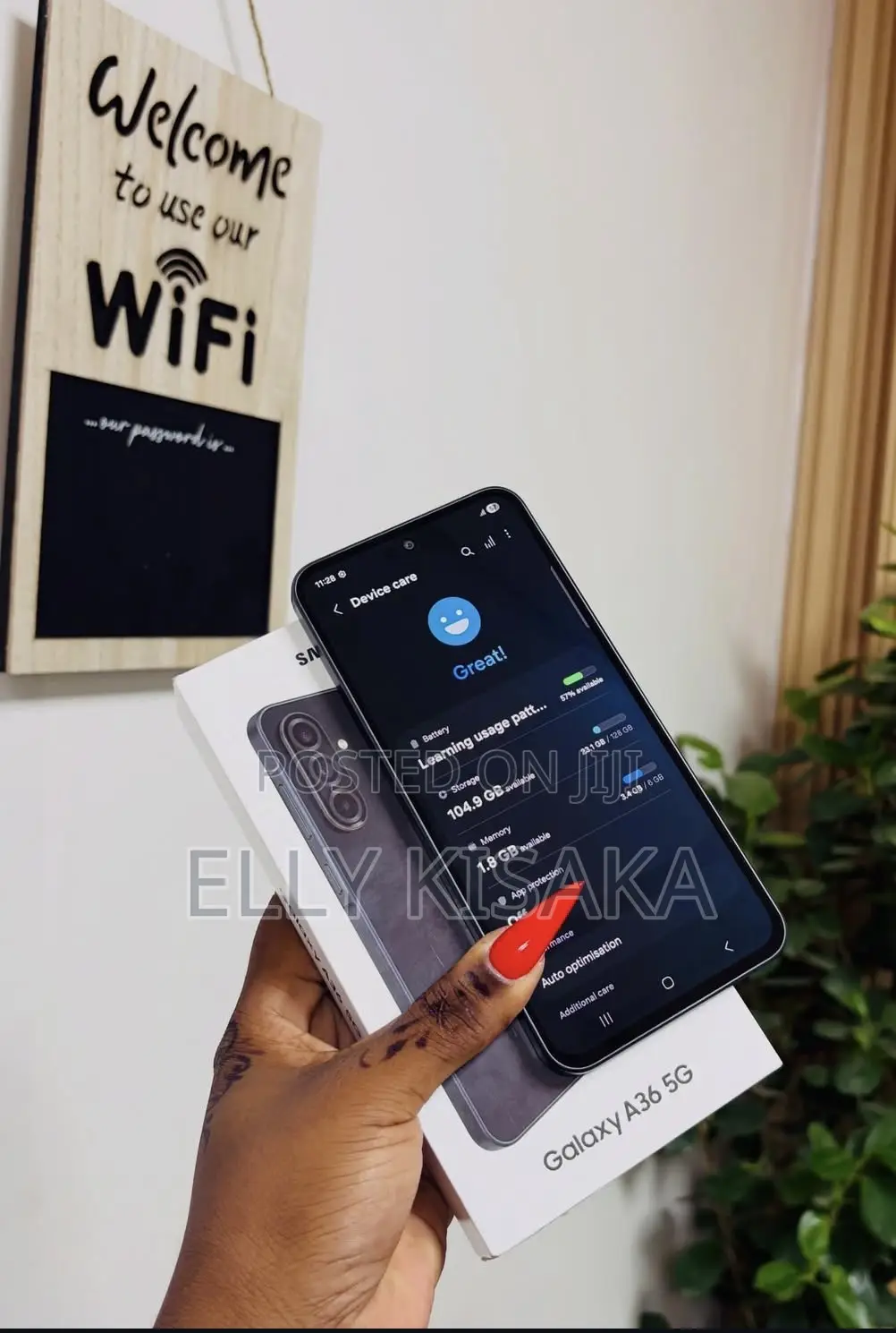 New Samsung Galaxy A36 128 GB Black