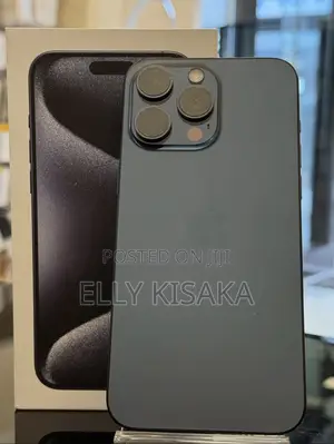 New Apple iPhone 15 Pro Max 256 GB Black