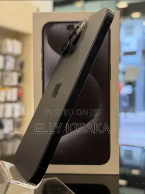 New Apple iPhone 15 Pro Max 256 GB Black