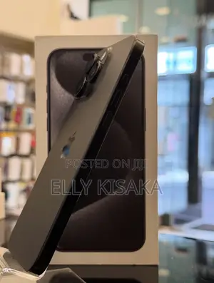 New Apple iPhone 15 Pro Max 256 GB Black