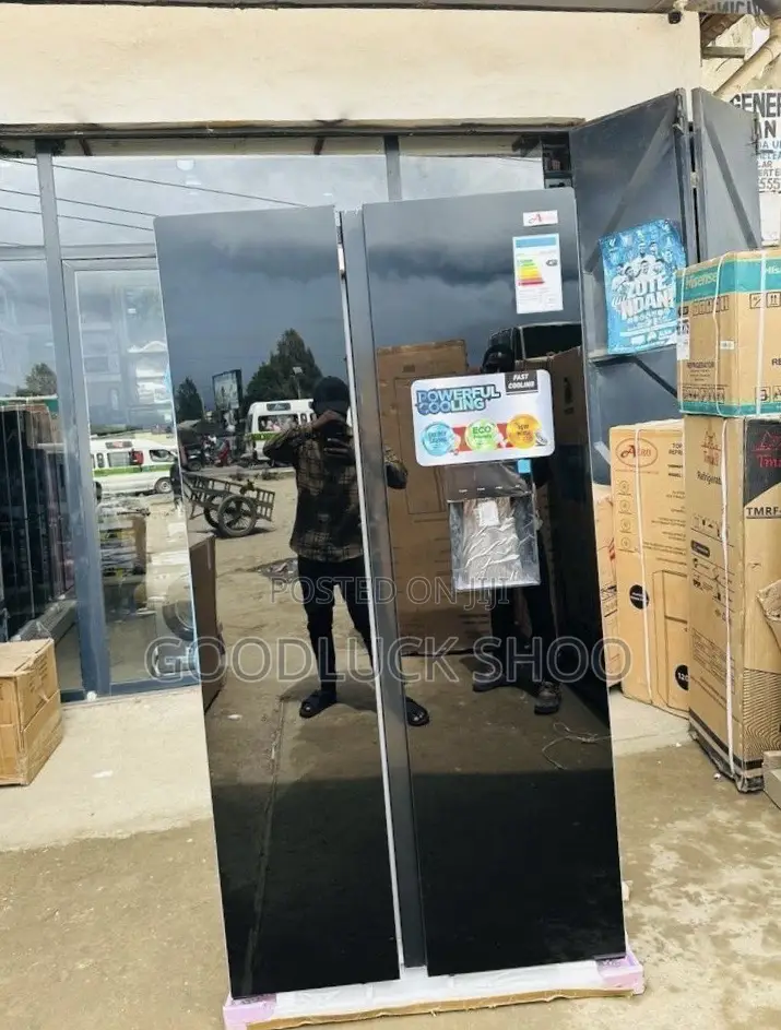 Aero Side by Side Refrigerator 500l With Water Dispenser (Asbs-500wd