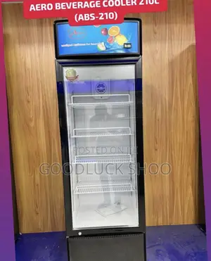 Aero Single Door Beverage Showcase Fridge 210l (Abs-210) -