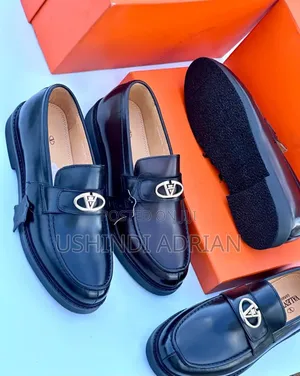 Viatu Vya Kifahari–Royal Leather Loafers