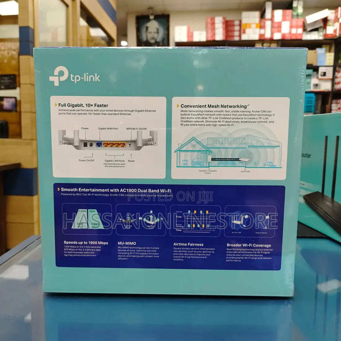 Tp-Link Archer C86 Ac1900 Wireless Mu-Mimo Wi-Fi Router