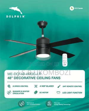 * 48" Decorative * 4-Blades Dcf48-4mdc-Lr