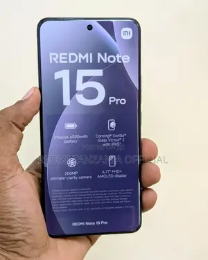 New Xiaomi Redmi Note 15 Pro 256 GB Black