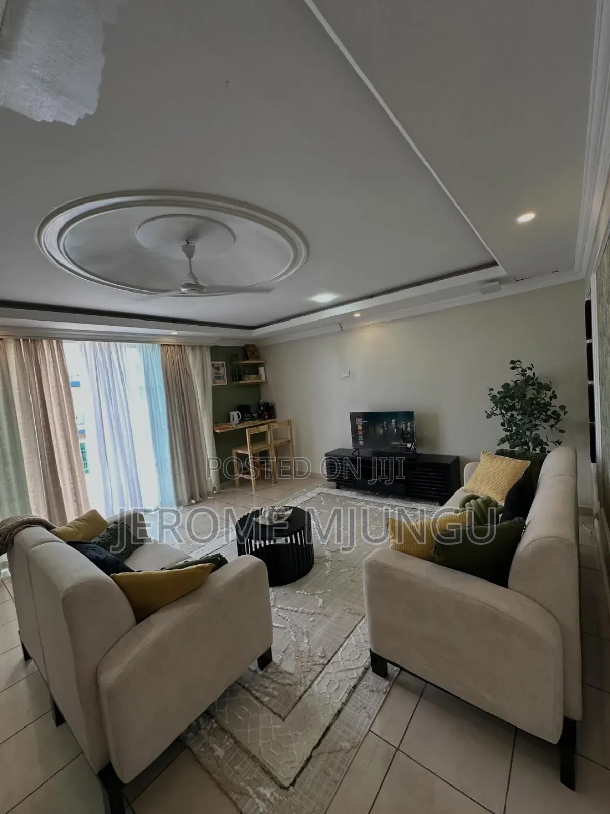 Furnished 1bdrm Apartment in Mikocheni for rent