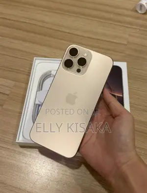 New Apple iPhone 16 Pro Max 256 GB Gold