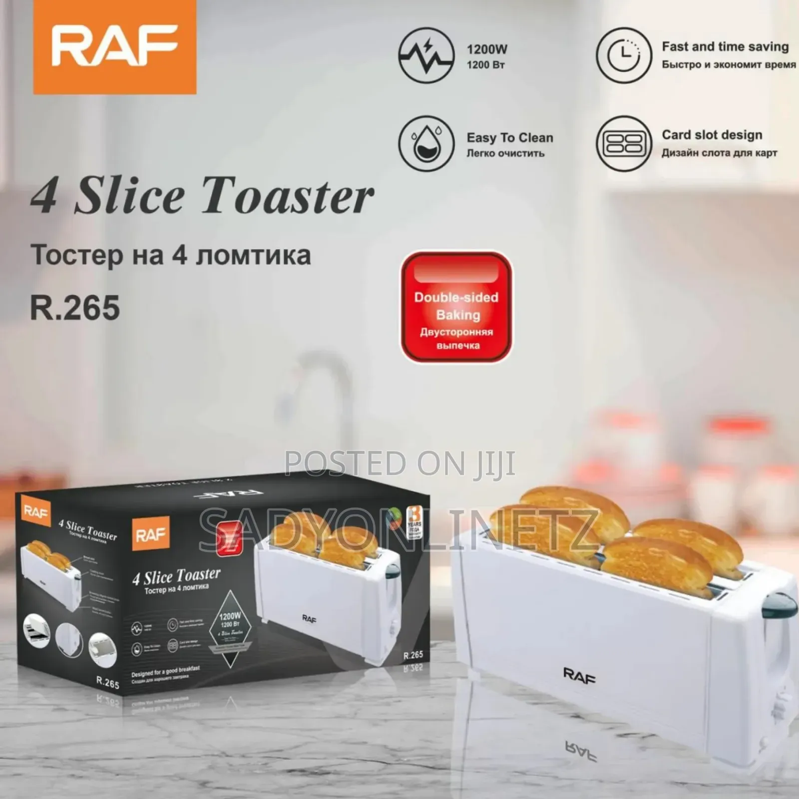 4 Slicer Toaster