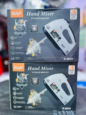 Raf Hand Mixer R.6633 for Mixing and Whipping Ingredients