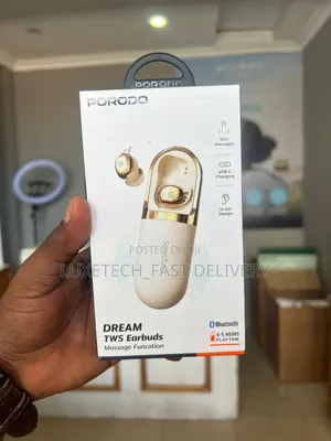 Porodo Soundtec Dream TWS Earbuds With Vibration Massage Function