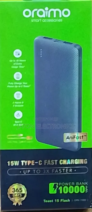 Oraimo Power Bank 10000mah