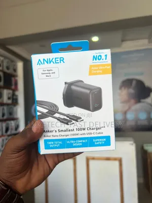 Anker Nano Charger (100w) With Usb-C Cable