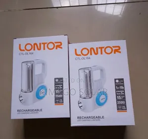 Lontor Rechargeable Lamp Zinapatikana