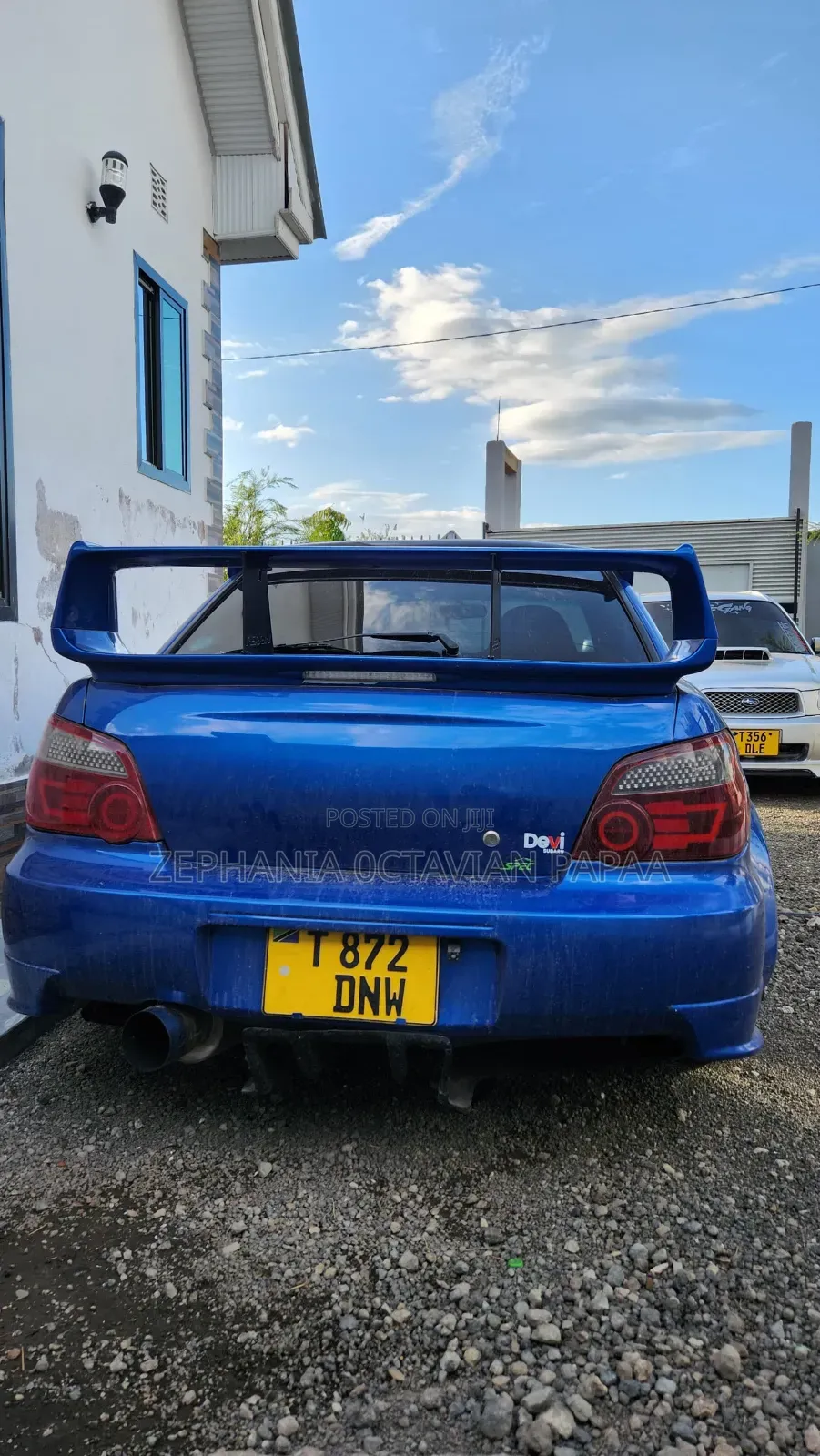 Subaru Impreza WRX STI 2005 Blue