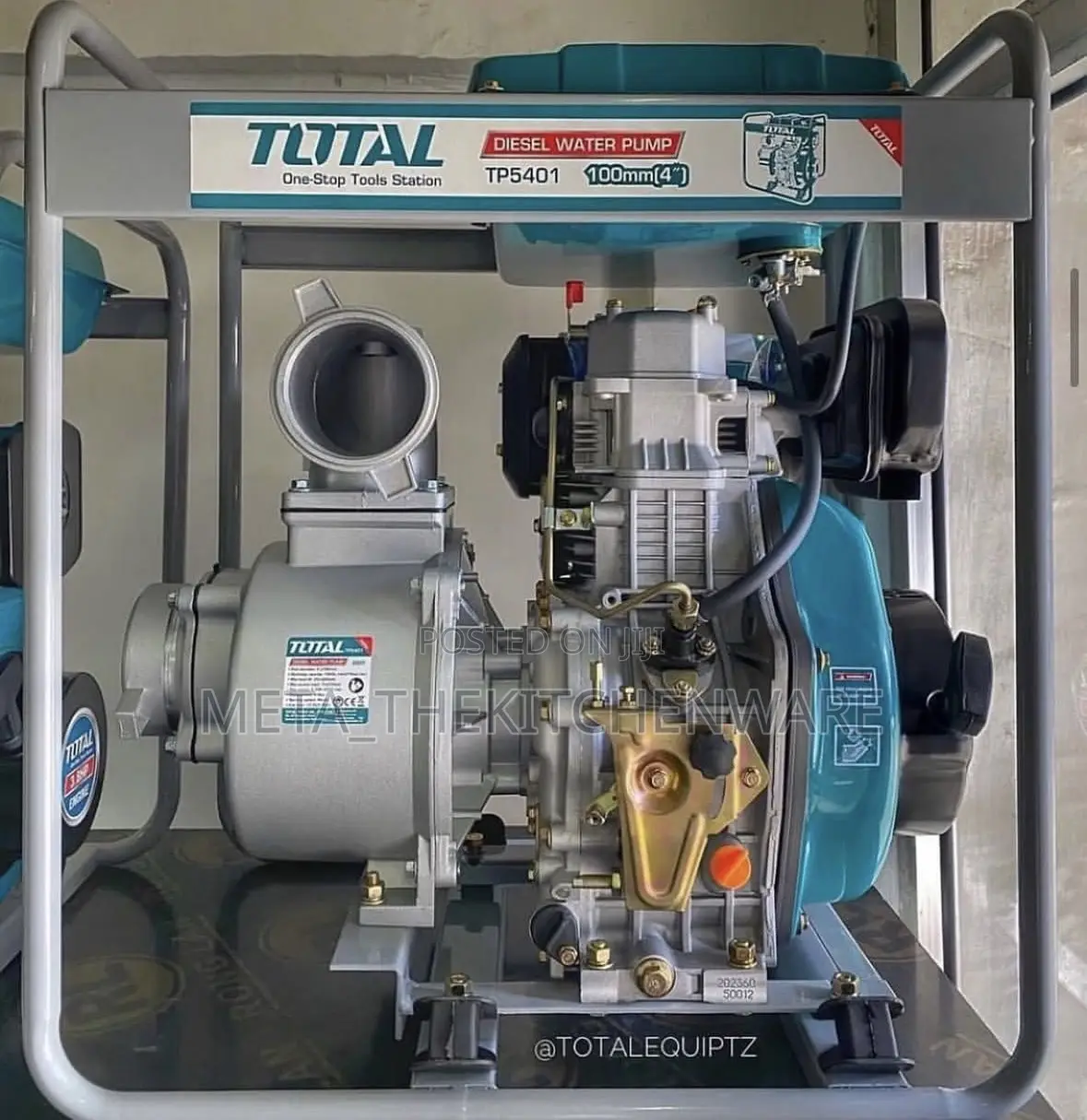 Total Diesel Water Pump 3"Inch