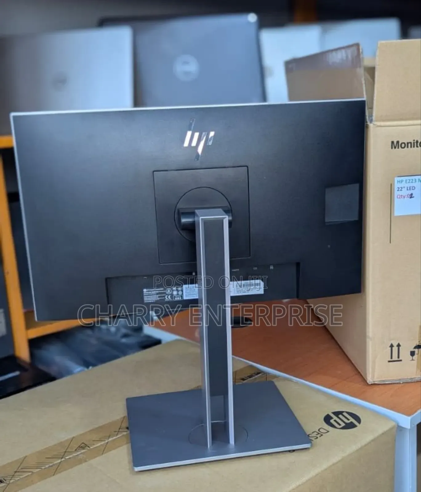 Hp E223 Monitor Frameless With Hdmi and Vga Display Ports