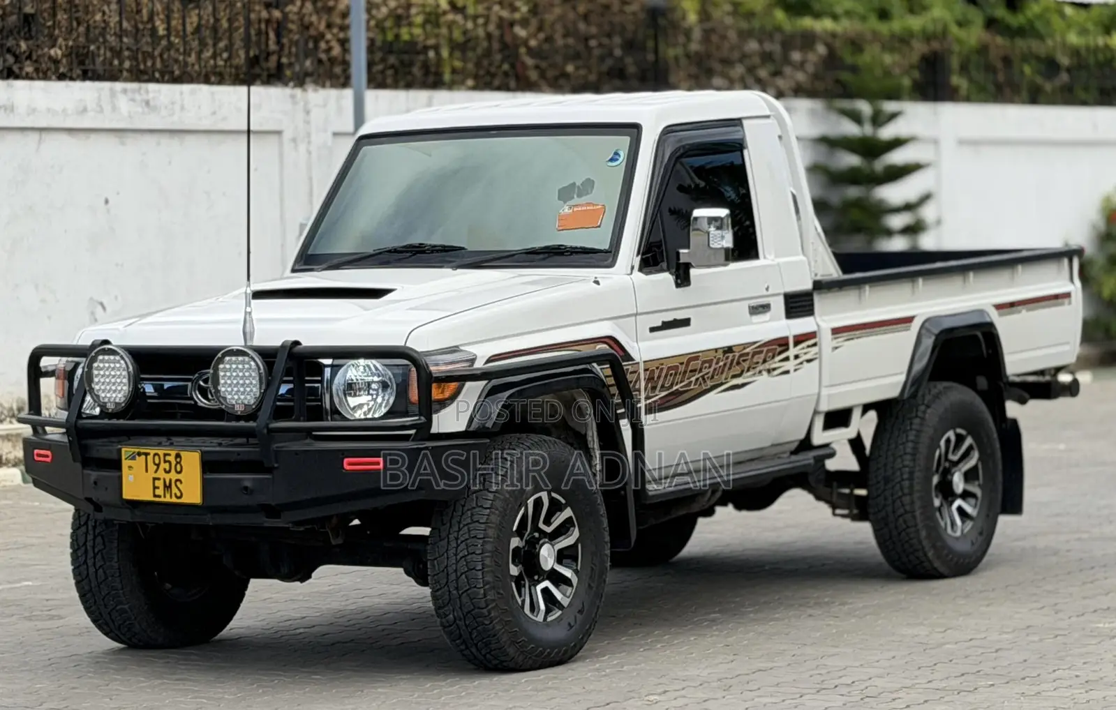 Toyota Land Cruiser 79 Series 2012 White