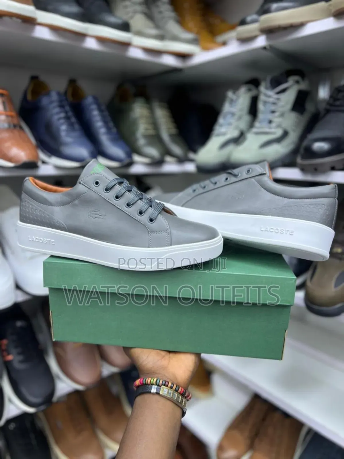 Men's Leather Shoes Lacoste Brand New Delightfully Looking
