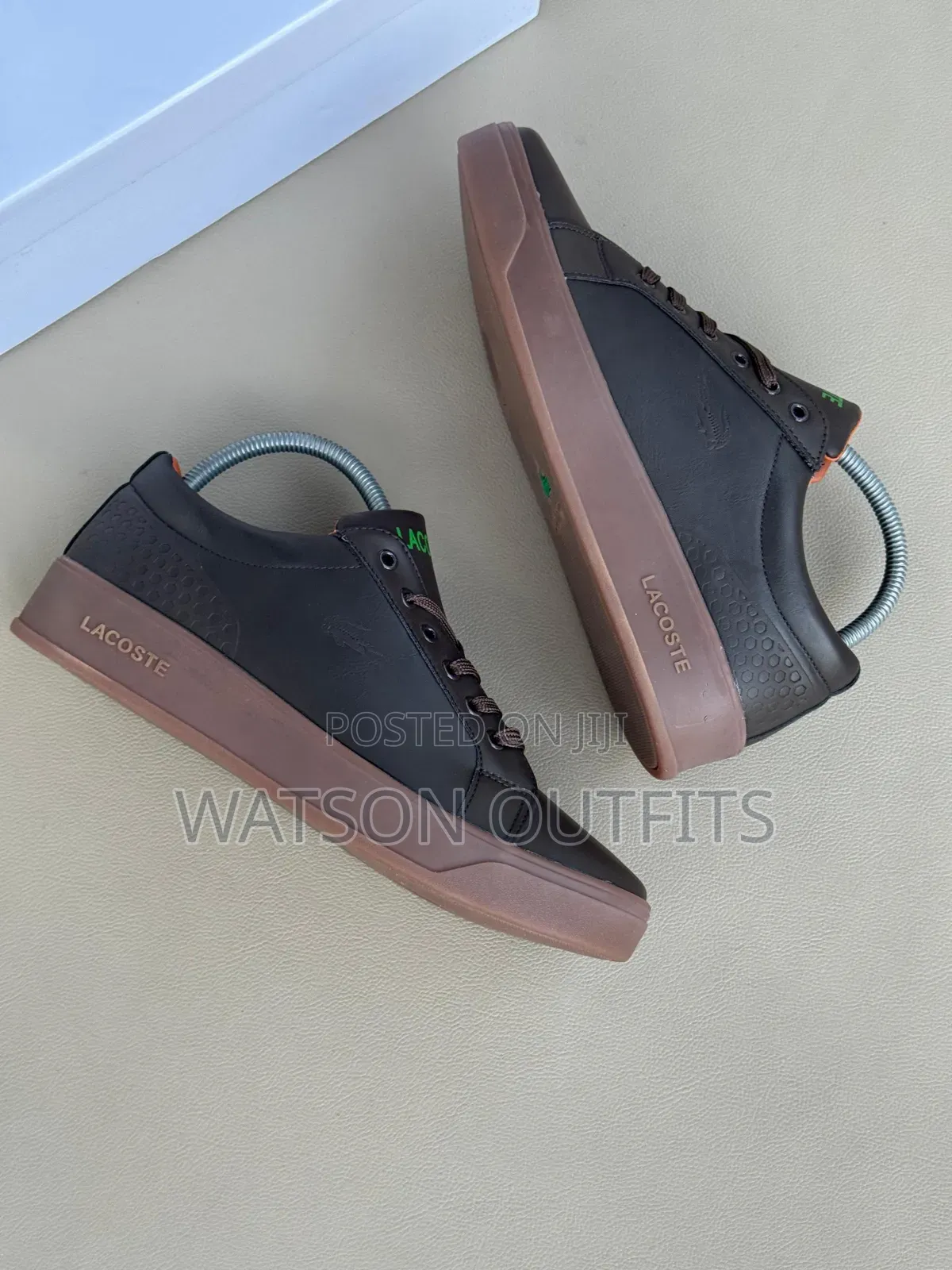 Men's Leather Shoes Lacoste Brand New Delightfully Looking
