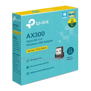 Tp-Link Archer Tx1u Nano Ax300 Nano Wi-Fi 6 Wireless Usb Adapter