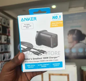 Anker Nano Charger 100w With Usb Cable