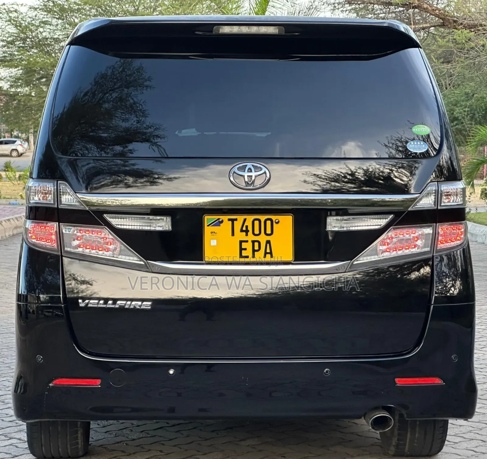 Toyota Vellfire 2013 Black