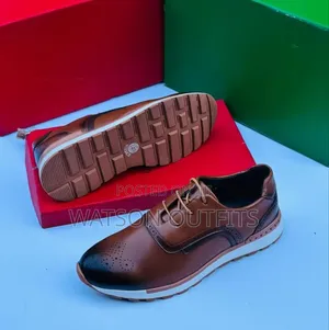 Men's Leather Shoes Versace Brand Total Quality