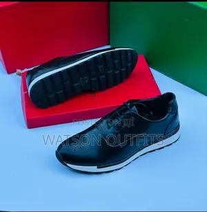 Men's Leather Shoes Versace Brand Total Quality