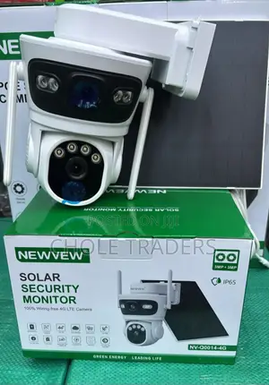 Newvew 4g Solar Security Monitor (Solar CCTV Camera)