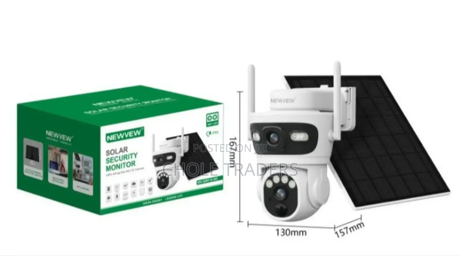Newvew 4g Solar Security Monitor (Solar CCTV Camera)